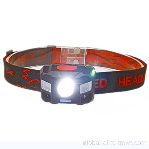 Rechargeable Head Torch Light Camping Led Emergency Adjustable Work Lighting Headlamp Manufactory